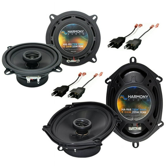 Plymouth Sundance 1987-1994 OEM Speaker Upgrade Harmony R35 R68 Package New