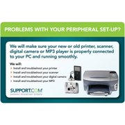 Support.com Service Card: PC Peripheral Setup