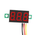 thumbnail image 3 of Mini 0.36 pulgadas DC0V-100V 3 cables Panel de visualización digital Medidor de voltaje Voltímetro, 3 of 6