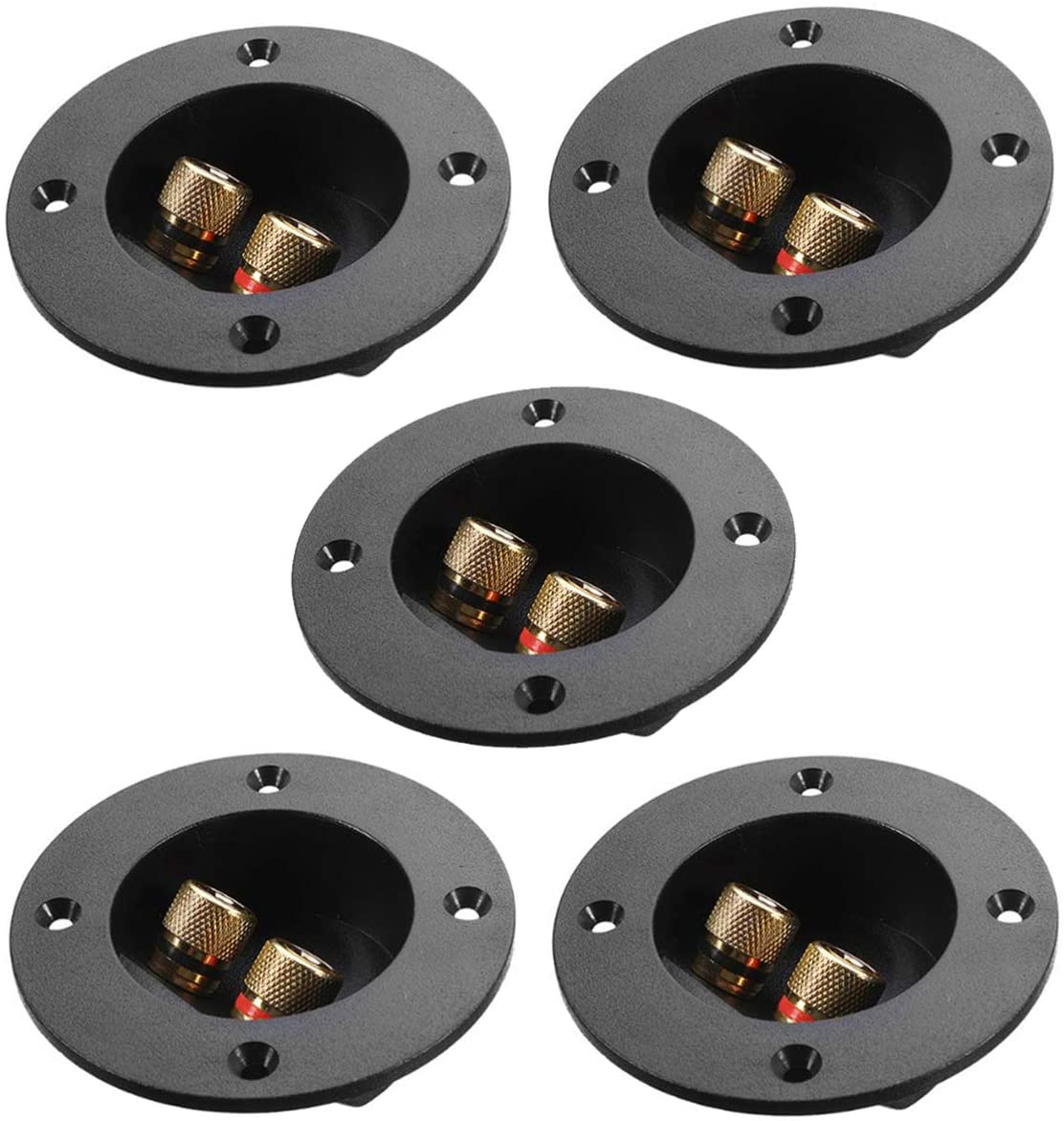 2 Connecteurs Borne Haut-parleur Cuivre - Neuf Pour Subwoofer, Marque STPCTOU