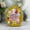 B-1PC, variant on Easter Iron Egg Shaped Box - Colorful Bunny Design Candy and Chocolate Storage Container for Party Favors and Gift Giving