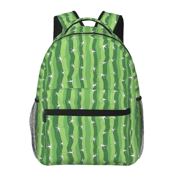 Easygdp Cactus Mochila Ergonómica Versátil para Laptop - Múltiples Bolsillos, Correas Ajustables, Unisex para Escuela, Viajes y Actividades al Aire Libre-One Size