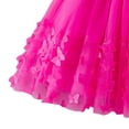 thumbnail image 5 of JDQJBZ Robe de Fête d'Anniversaire pour Tout-Petites Filles à une Épaule avec Appliqué et Ceinture, 5 of 5