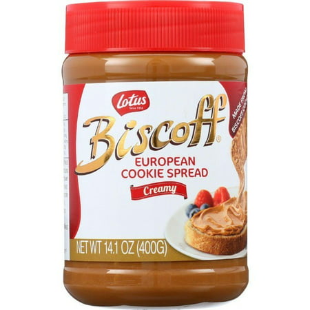 Biscoff Cookie Butter Spread - Peanut Butter Alternative - 13.4 Oz - pack of (Best Peanut Butter Substitute)