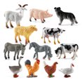 thumbnail image 2 of Amyove Realistic Farm Poultry Figurines Simulation Animal Action Figure Model Ornament Educational Toys For Children Collection, 2 of 8