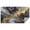 Black White Gold, variant on Teal and Gold Marble Glitter Waves Pattern Rectangle Tablecloth 60"x84",Waterproof Polyester Rectangle Table Cloth, Wipeable Spillproof Polyester Tablecloth for Dining, Camping, Indoor and Outdoor