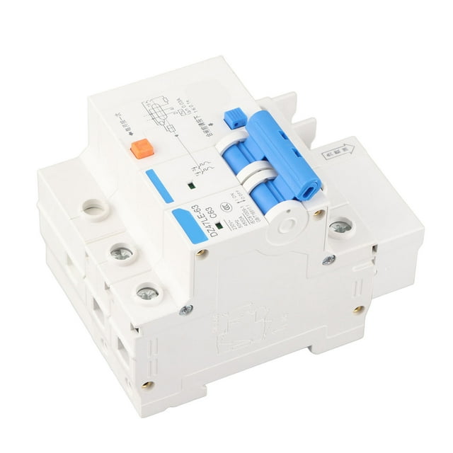 DISYUNTOR DE CORRIENTE, 63A, 230V, 30MA RCCB Para Descarga Eléctrica Con Fuga, Sobrecarga, Cortocircuito