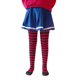 thumbnail image 1 of Medias de rayas para niños de Halloween, medias con estampado de telaraña y esqueleto, 1 of 5