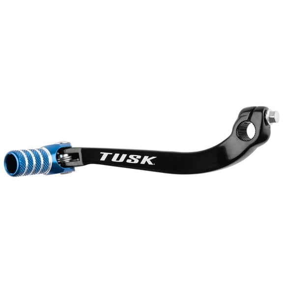 TUSK Folding Shift Lever Black/Blue Tip for Suzuki RMZ250 2007-2022