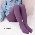 thumbnail image 5 of 3/4/5 Pack Toddler Baby Girls Tights Cable Knit Leggings Stockings Little Girl Cotton Pantyhose, 5 of 6