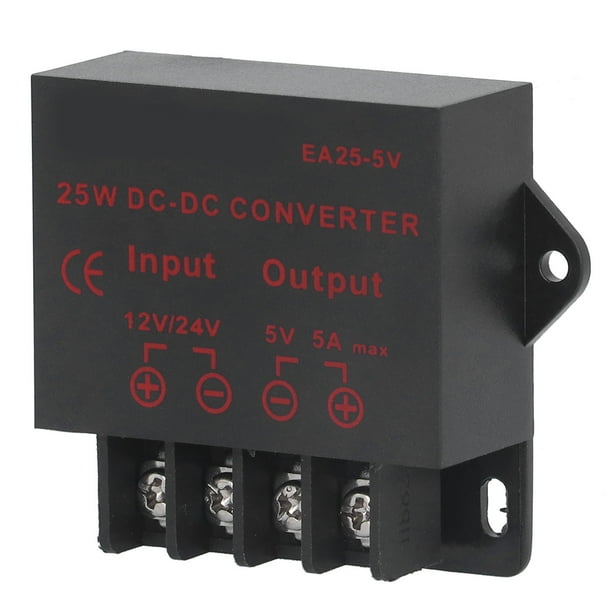 Estabilizador de voltaje, convertidor de voltaje DC 12 V Regulador de voltaje ajustable Regulador de voltaje Resistente y duradero