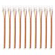thumbnail image 1 of Uxcell Paquete de 10 conectores de tira de luz LED de 3 pines de 10 mm para tiras de luz LED de un solo color COB 2835 3528 [Rojo Amarillo Blanco], 1 of 6