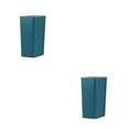 thumbnail image 2 of Bote de basura con tapa a presión Advancent ABS gran capacidad Verde 10.2L 2Conjunto, 2 of 6