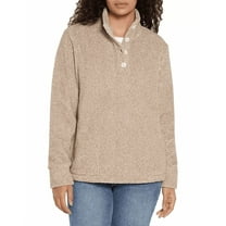 Eddie Bauer Women's Pullover Sweater (Pumice, XL)
