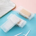 thumbnail image 2 of Container For Cotton Rounds PP For Travel 4Pcs 10.5*4.5*2.5In, 2 of 6