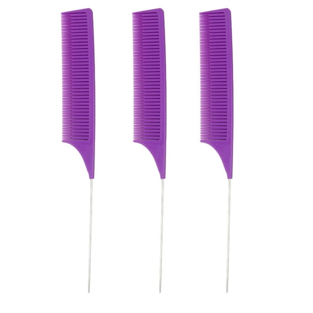 Peines para mujer, peines de ABS para el cabello, tejido de seccionamiento fino, reflejos, peine para el cabello con láminas, cola de alfiler, 3 piezas de toalla de cocina