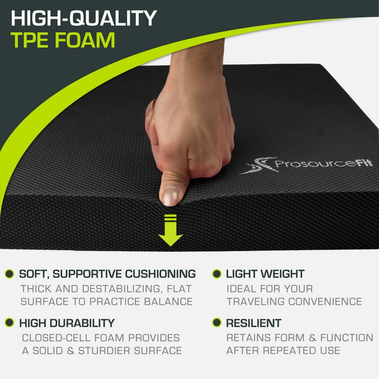 ProsourceFit Exercise Balance Pad for Fitness and Physical Therapy 15 ProsourceFit Exercise Balance Pad for Fitness and Physical Therapy 15