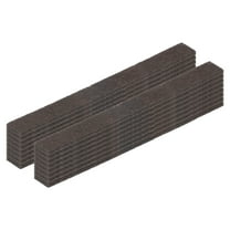 Felt Strips with Adhesive Backing, 16 Pack 1/2" x 6" x 0.12" Adhesive Felt Strips Anti Scratch Furniture Felt Tapes Self-Stick Felt Pads for Protecting Hardwood Floor, Light Brown