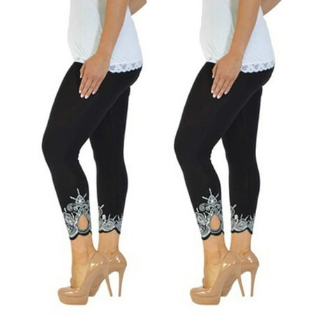 

Women Yoga Pants 90 Mid Print Leggings Sport Elastic Fitness Women Running Waist Yoga Pants Workout Pants Long Maternity Yoga Pants