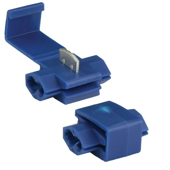 Connecteur Instantané Bleu 16-14 Gauge - Lot de 100