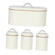 thumbnail image 4 of 4 botes de cocina para encimera, , contenedor de almacenamiento de pan decorativo hermético, contenedor de pan para té, azúcar, harina,, 4 of 9