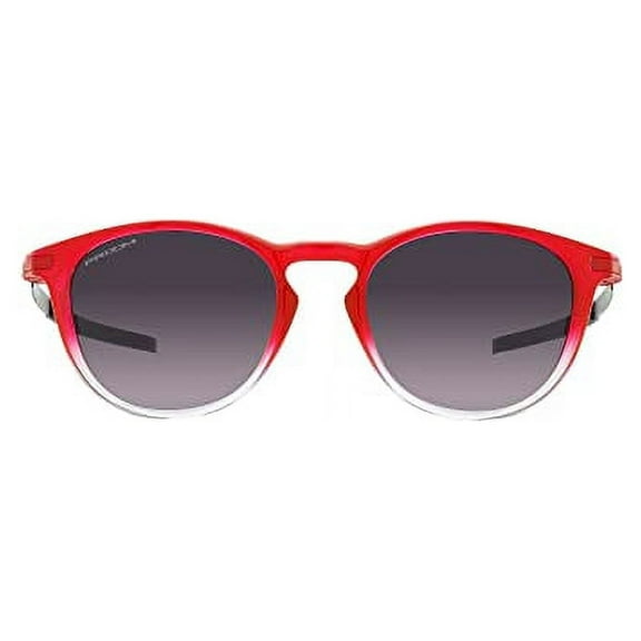 Oakley Men's OO9439 Pitchman R Round Sunglasses, FQ Red Fade/Prizm Black Gradient, 50 mm