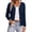 Blue, variant on Womens Open Front Cardigan Button Down Long Sleeve Knit Tops Lightweight Casual Sweater Apricot