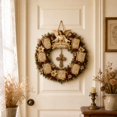 thumbnail image 4 of Faith Inspired Winged Angel Wreath Wall Sign, Wood Detailed Accent for Home Decor, for Entryway Wall or Door and Everyday Home Decor, 4 of 5