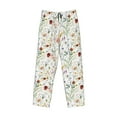 thumbnail image 4 of Fotbe Wildflower Watercolor Men's Pajama Pants,Sleepwear Pants,Pj Bottoms Drawstring And Pockets-Large, 4 of 9