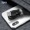 thumbnail image 3 of Floveme 5pcs 14cm Cable Organizador Cinturones Auricular USB Gestión Cable Winder, 3 of 8