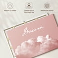 thumbnail image 6 of Elephant Stock Blush Pink Dream Wall Art - Horizontal Canvas Wall Art - Living Room Wall Decor - Inspirational And Typography Canvas - Pink And White Decor By Urban Epiphany - 36" x 24", 6 of 8