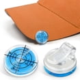 thumbnail image 1 of 2 Pcs Marqueurs de Balle Clip de Chapeau Aide au Putting de Golf Niveau de Bulle Rond Haute Précision, 1 of 5