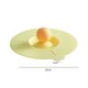 thumbnail image 3 of Tapa De La Taza Linda taza cubierta de polvo para beber tapas de tazas de vidrio tapa con soporte para cuchara (amarillo) Tmvgtek Libre de BPA, 3 of 7