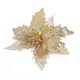 thumbnail image 1 of Flores artificiales huecas Decoración de árboles de Navidad para el hogar (Oro) Likrtyny Para estrenar, 1 of 6