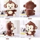 thumbnail image 2 of Mono de peluche, muñeco de peluche grande de 35 cm, cojín suave y esponjoso para abrazar a un amigo, regalo para todas las edades y ocasiones, 2 of 4