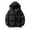 Black #1, variant on Zimjoy Mens Winter Jackets with Hood Thicken Thermal Puffer Jacket Men Big and Tall Lightweight Down Jackets Travel Ski Hooded Coat, Black L