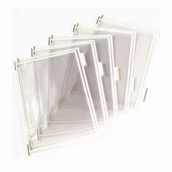Tarifold Pivoting Pockets,White,PK10 P020