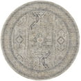 thumbnail image 2 of Nourison Nyle Persian Ivory/Grey/Blue 7'10" x ROUND Area Rug, (8 Round), 2 of 8