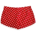 thumbnail image 2 of Minnie Mouse Shorts Rouges à Pois pour Femmes - Petit, 2 of 2