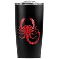 thumbnail image 2 of Red Tribal Scorpion Stainless Steel 20 oz Travel Tumbler, Vacuum Insulated & Double Wall with Leakproof Sliding Lid | Great for Coffee/Hot Drinks and Cold Beverages, 2 of 6