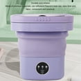 thumbnail image 4 of 8L Portable Mini Washing Machine, Portable Underwear Laundry Machine Foldable Mini Washing Machine For Baby Clothes And Small Items, Rechargeable Design For Travel Washer, 4 of 8