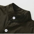 thumbnail image 4 of Yiyuu Toddler Boys Long Sleeve Button Down Shirt Unisex Casual Cotton Shirt, Sizes 2-3, 4 of 8