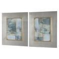 thumbnail image 5 of Uttermost Gilded Whimsy Contemporary Wood Abstract Print in Blue (Set of 2), 5 of 7
