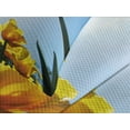 thumbnail image 4 of Ambesonne Tulip Quilted Bedspread Set 3 Pcs, Field Summer Blooms, King Size, Green Yellow Blue, 4 of 5