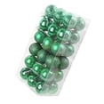 thumbnail image 2 of CHGBMOK 36 Pieces Christmas Ball Ornaments Christmas Decorations Tree Balls for Tree Ornaments Holiday Wedding Party Decoration 1.57 Inch (Green), 2 of 7