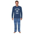 thumbnail image 3 of This Is How I Roll Hanukkah Matching Pajamas, Dreidel Blue Plaid Pajamas, Size NB - Men 6XL And Pets, 3 of 7