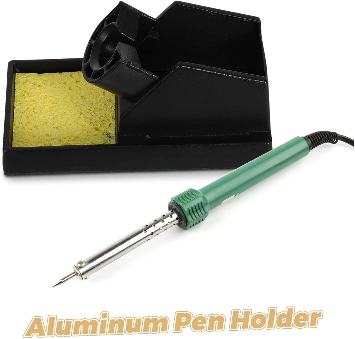 CATPAN Soldering Iron Holder Stand for Wood Burning Pen Stable Compact Iron Rack for Safe Crafting Universal Soldering Station Organizer
