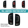 thumbnail image 5 of Spec-D Tuning Glossy Black Smoke LED Tail Lights Compatible with 2007-2008 Dodge Ram 1500, 2007-2009 Dodge Ram 2500/3500, Left + Right Pair Assembly, 5 of 5