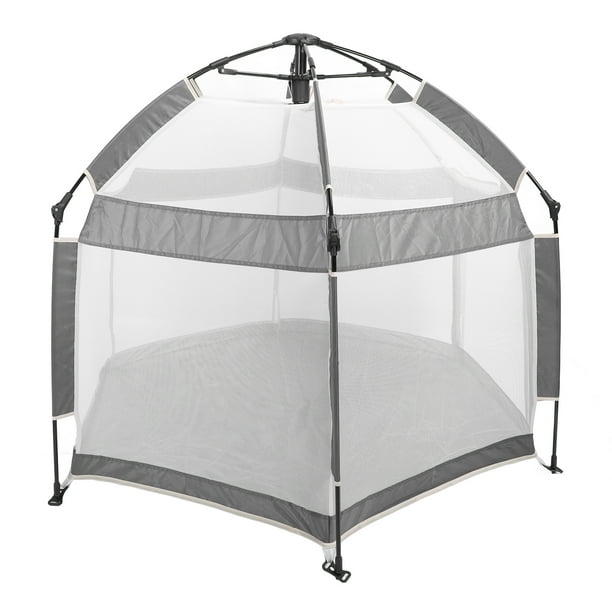 Tienda de Bebé, Tela de Hierro PopUp Fence Capacidad Baby Grande fácil de Usar para acampar en la playa de patio al aire libre.