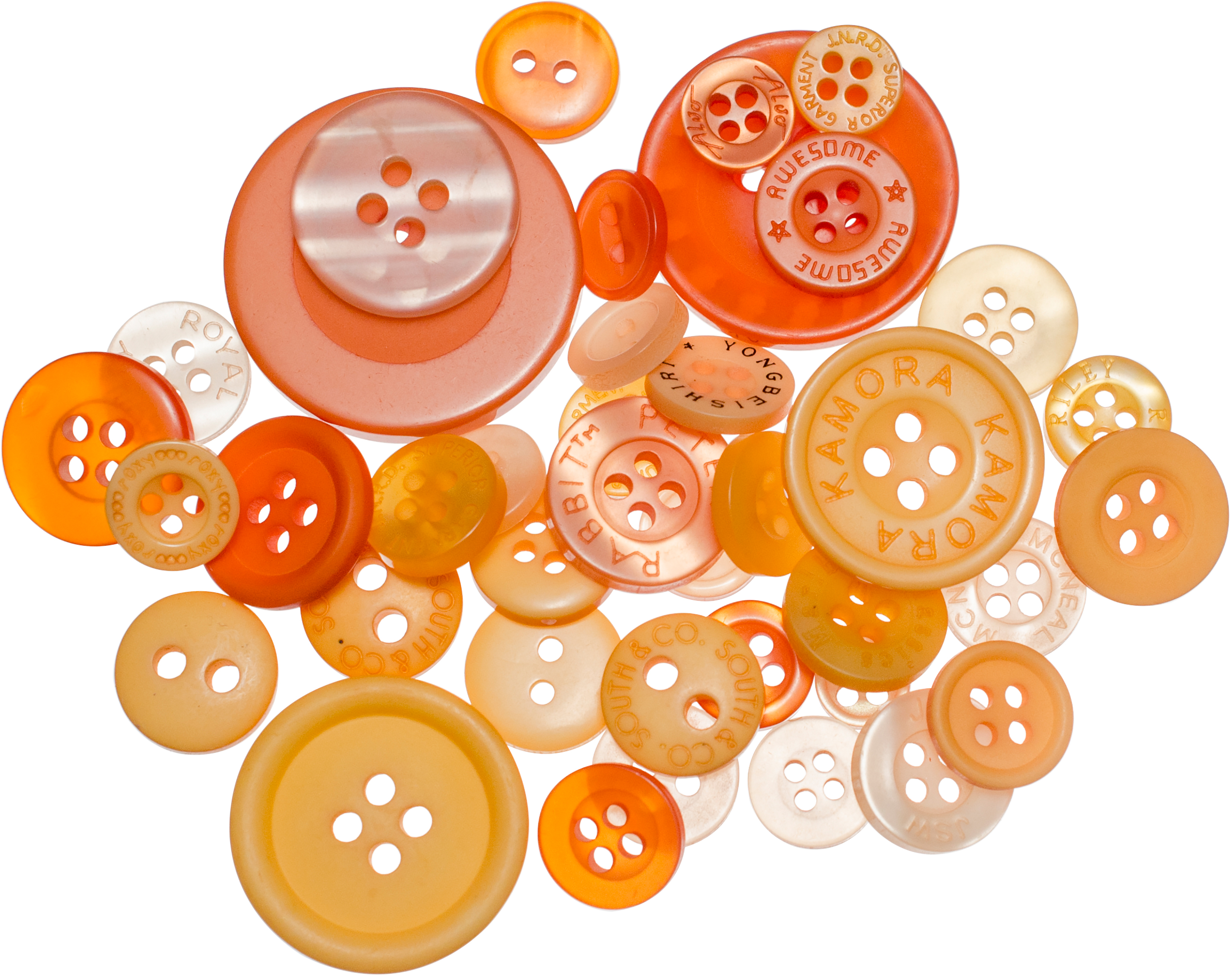 Buttons Galore And More - Barattolo Con 200 Bottoni Misti Open Seas, Tinti A Mano